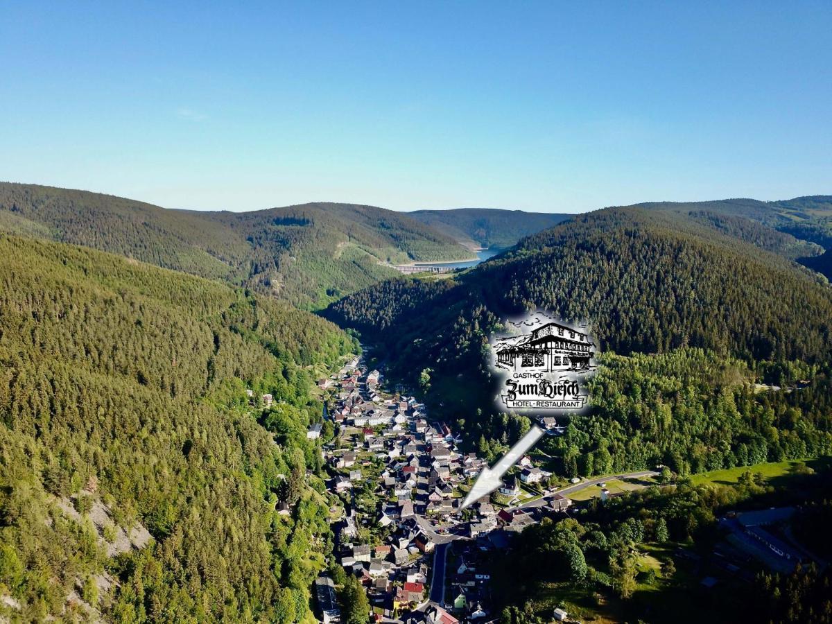 Landhotel Zum Hirsch Unterweissbach Bagian luar foto